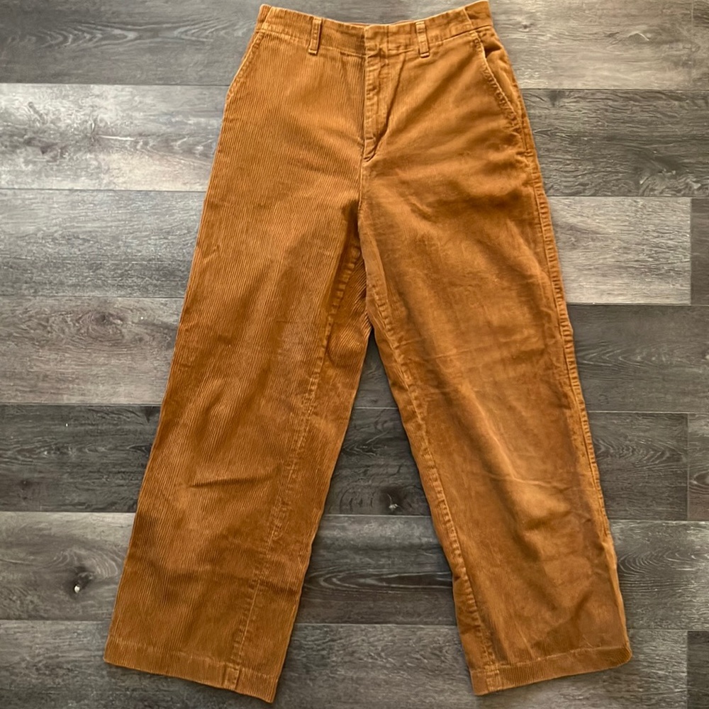 Wide Leg Corduroy Pants